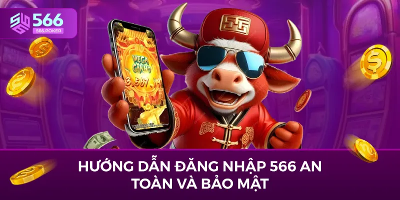Hướng dẫn đăng nhập 566 an toàn và bảo mật.